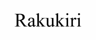RAKUKIRI