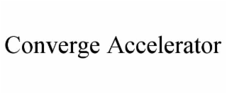 CONVERGE ACCELERATOR