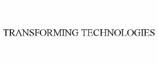 TRANSFORMING TECHNOLOGIES