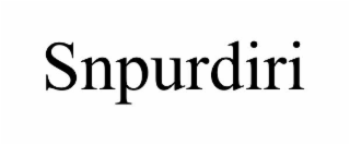 SNPURDIRI
