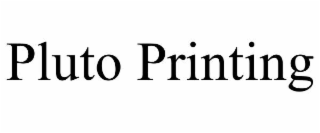 PLUTO PRINTING