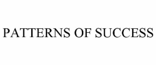 PATTERNS OF SUCCESS