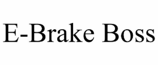 E-BRAKE BOSS