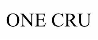 ONE CRU