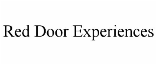 RED DOOR EXPERIENCES