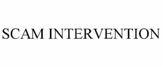 SCAM INTERVENTION