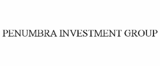 PENUMBRA INVESTMENT GROUP