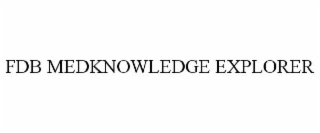 FDB MEDKNOWLEDGE EXPLORER