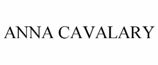 ANNA CAVALARY