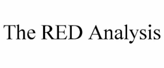 THE RED ANALYSIS