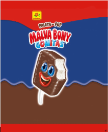 DE LA ROSA PALETA-POP MALVA BONY GOMITAS