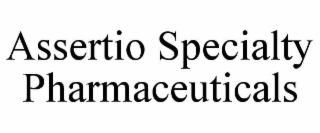 ASSERTIO SPECIALTY PHARMACEUTICALS