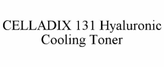 CELLADIX 131 HYALURONIC COOLING TONER