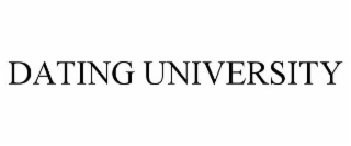 DATING UNIVERSITY