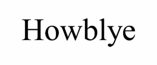 HOWBLYE
