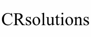CRSOLUTIONS
