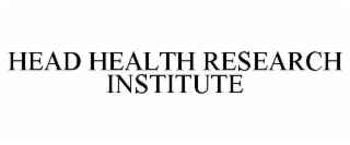 HEAD HEALTH RESEARCH INSTITUTE