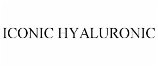 ICONIC HYALURONIC