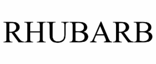 RHUBARB