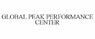 GLOBAL PEAK PERFORMANCE CENTER