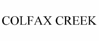COLFAX CREEK