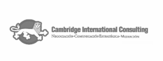 CAMBRIDGE INTERNATIONAL CONSULTING NEGOCIACIÓN-COMUNICACIÓN ESTRATÉGICA-MEDIACIÓN