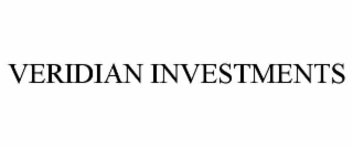 VERIDIAN INVESTMENTS