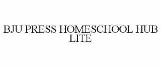 BJU PRESS HOMESCHOOL HUB LITE