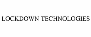 LOCKDOWN TECHNOLOGIES