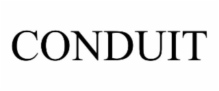 CONDUIT