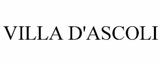 VILLA D'ASCOLI