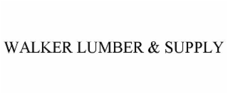 WALKER LUMBER & SUPPLY