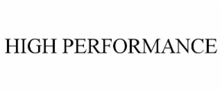 HIGH PERFORMANCE