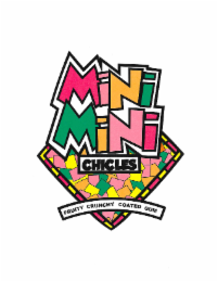 MINI MINI CHICLES FRUITY CRUNCHY COATED GUM