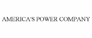 AMERICA'S POWER COMPANY