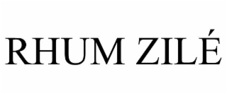 RHUM ZILÉ