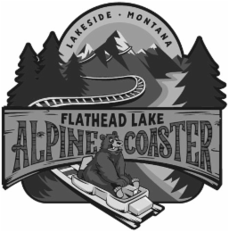 LAKESIDE MONTANA FLATHEAD LAKE ALPINE COASTER