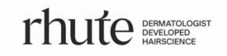 RHUTE DERMATOLOGIST DEVELOPED HAIRSCIENCE