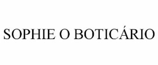 SOPHIE O BOTICÁRIO