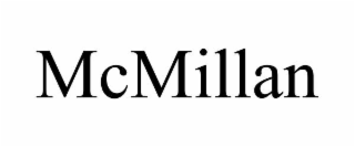 MCMILLAN