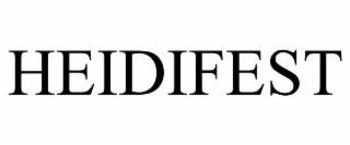 HEIDIFEST