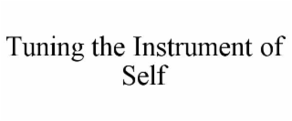 TUNING THE INSTRUMENT OF SELF