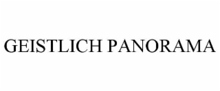 GEISTLICH PANORAMA
