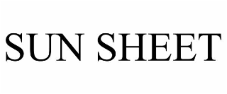 SUN SHEET