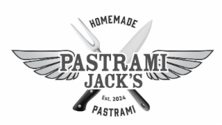 HOMEMADE PASTRAMI JACK'S EST. 2024 PASTRAMI