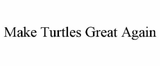 MAKE TURTLES GREAT AGAIN
