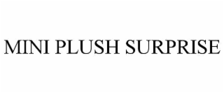 MINI PLUSH SURPRISE