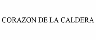 CORAZON DE LA CALDERA