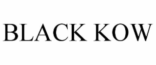 BLACK KOW