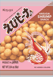 KASUGAI \A HAPPY PRESENT FROM THE EARTH/ KASUGAI SHRIMP SNACK
